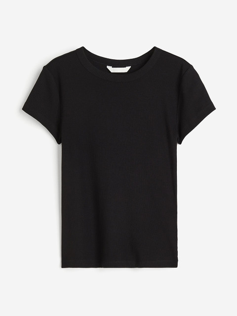 H&M Women Ribbed T-shirt - Image 5
