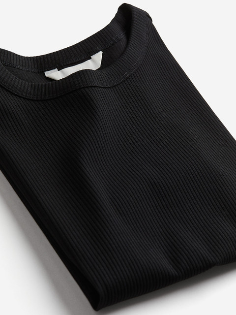 H&M Women Ribbed T-shirt - Image 6