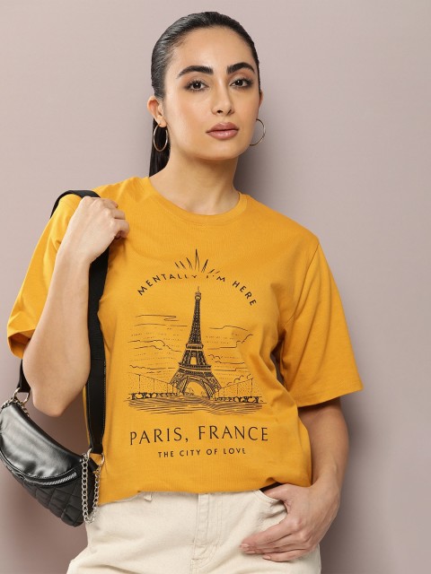 DILLINGER Varsity Printed Oversized Pure Cotton T-shirt
