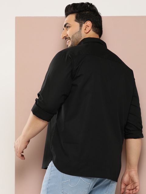 Sztori Men Plus Size Colourblocked Pure Cotton Casual Shirt - Image 6