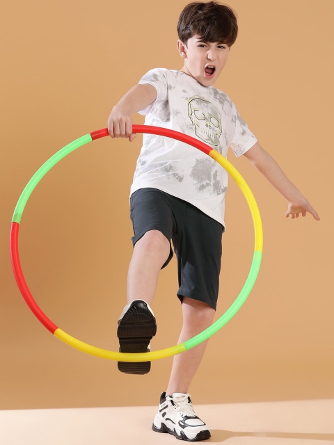 Lil Tomatoes Boys Abstract Printed T-shirt With Shorts - Image 7
