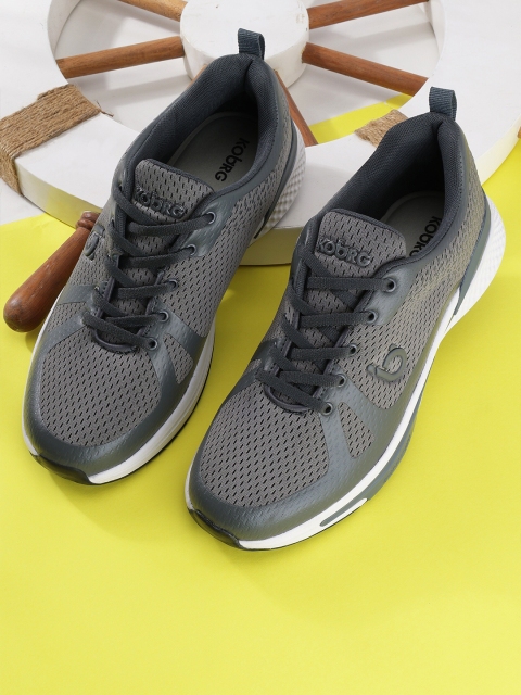 Koburg Men Lace Up Mesh Running Shoes - Image 7