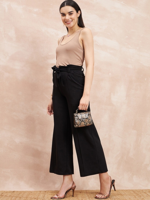 all about you Women Comfort Flared High-Rise Parallel Trousers - Image 5