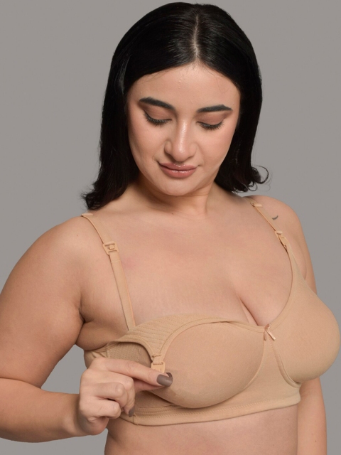 Inner Sense Plus Size Non-Wired Non Padded Anti Odour Anti Microbial Maternity Bra - Image 2