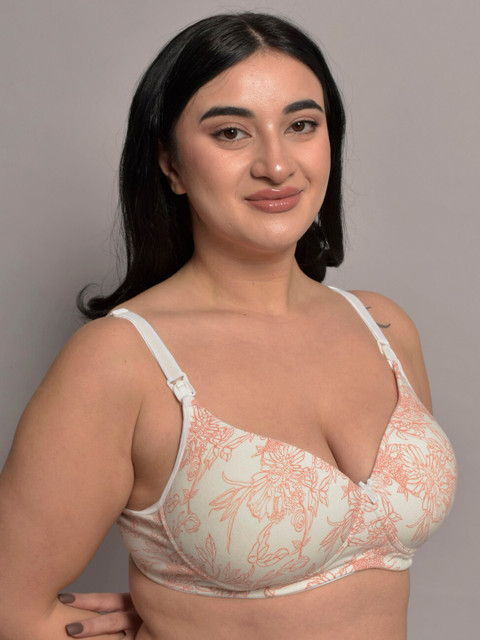 Inner Sense Plus Size Non-Wired Lightly Padded Anti Odour Anti Microbial Maternity Bra - Image 2