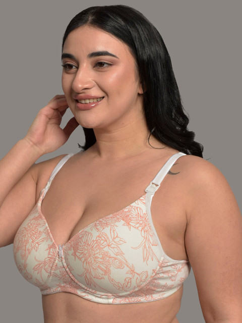Inner Sense Plus Size Non-Wired Lightly Padded Anti Odour Anti Microbial Maternity Bra - Image 3