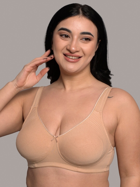 Inner Sense Plus Size Non-Wired Non Padded Anti Odour Anti Microbial T-shirt Bra