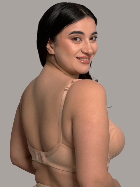 Inner Sense Plus Size Non-Wired Non Padded Anti Odour Anti Microbial T-shirt Bra - Image 3