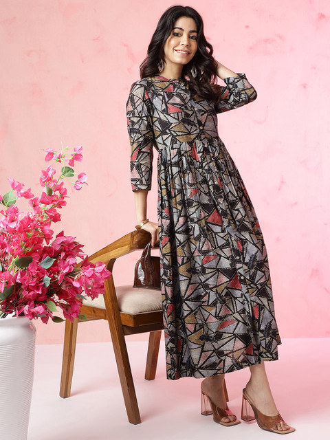 Anouk Printed Ethnic Dresses