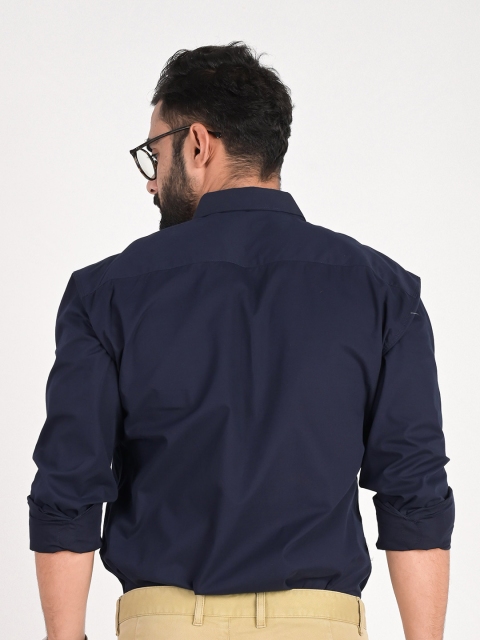 FUBAR Slim Fit Spread Collar Long Sleeves Casual Shirt - Image 5