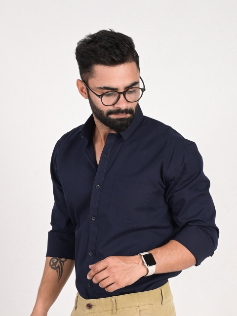 FUBAR Slim Fit Spread Collar Long Sleeves Casual Shirt - Image 4