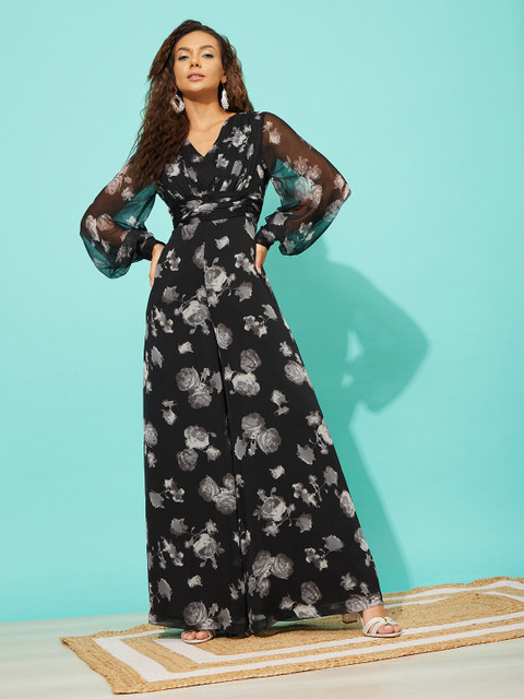 QUIERO Printed Basic Jumpsuit