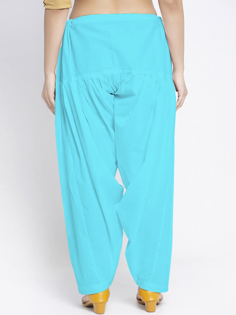 GRACIT Women Pack of 2 Pure Cotton Loose-Fit Salwars - Image 4