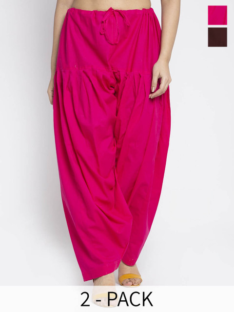 GRACIT Women Pack Of 2 Pure Cotton Salwar