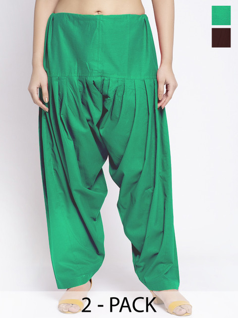 GRACIT Women Pack Of 2 Pure Cotton Salwar