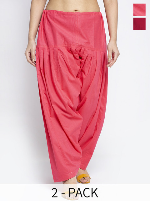 GRACIT Women Pack Of 2 Cotton Salwar