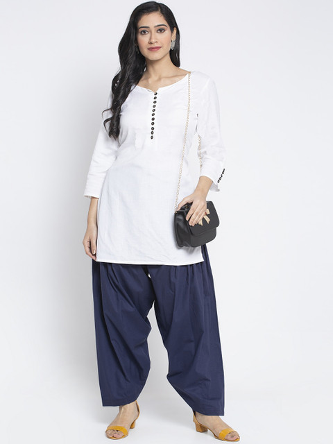 GRACIT Women Pack of 2 Pure Cotton Loose Fit Salwars - Image 5