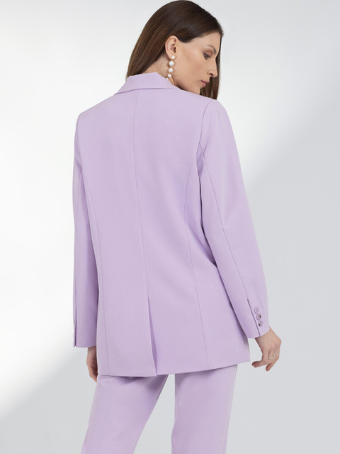 B.Copenhagen Notched Lapel Collar Single Breasted Formal Blazer - Image 3