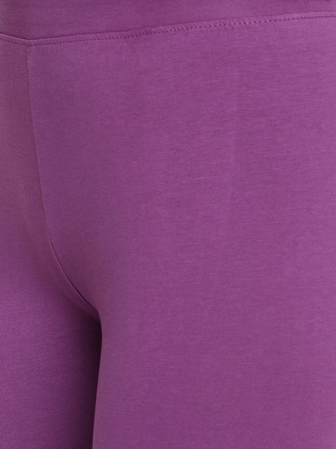 TWIN BIRDS Women Solid Super Stretch Cotton Ankle Length Leggings - Image 5