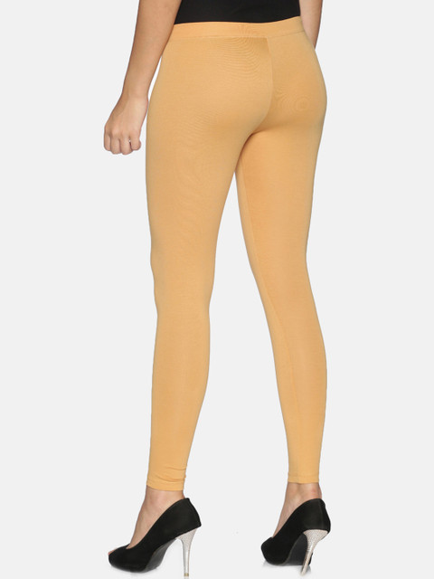 TWIN BIRDS Women Solid Super Stretch Cotton Ankle Length Leggings - Image 3