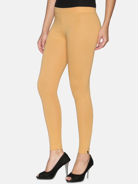 TWIN BIRDS Women Solid Super Stretch Cotton Ankle Length Leggings - Image 2