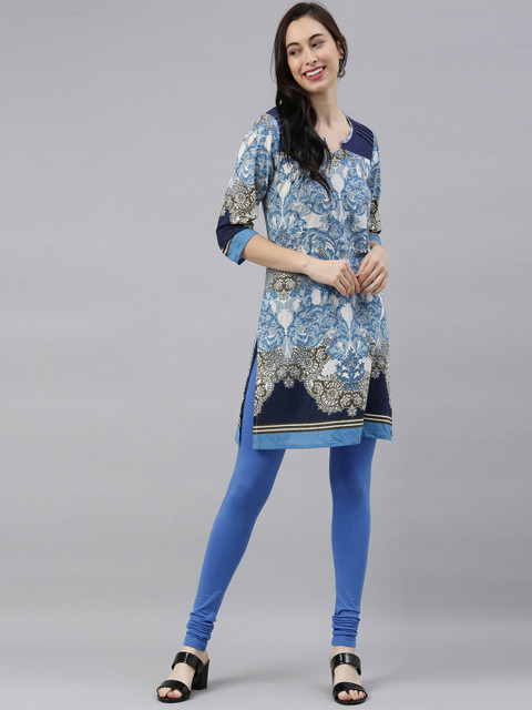 TWIN BIRDS Churidar Length Slip-On Leggings - Image 5