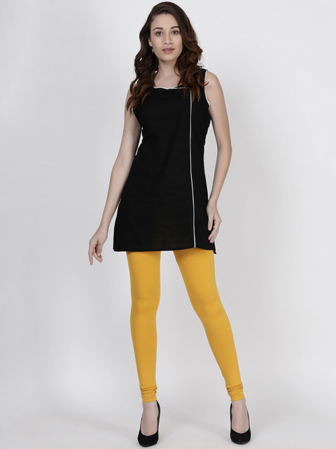 TWIN BIRDS Churidar Length Slip-On Leggings - Image 5