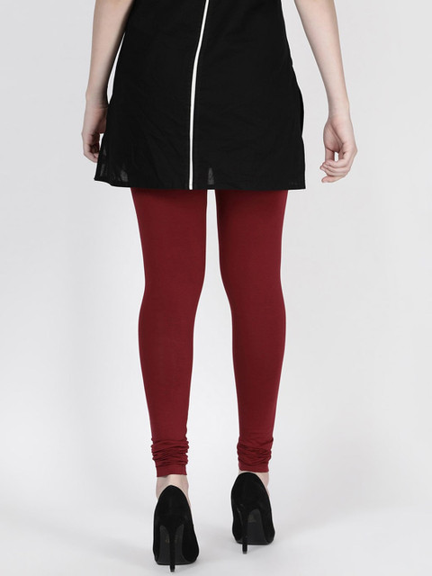 TWIN BIRDS Churidar Length Slip-On Leggings - Image 4