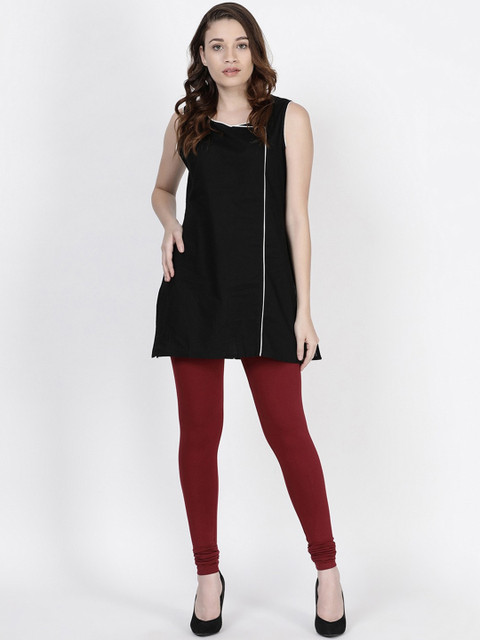 TWIN BIRDS Churidar Length Slip-On Leggings - Image 5