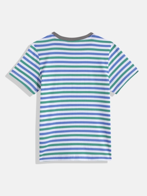 Puma Kids Striped Pure Cotton ESS + Summer Camp T-shirt - Image 2