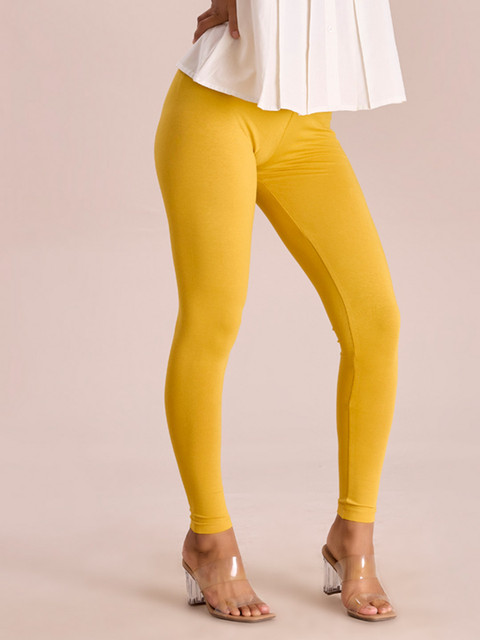 Go Colors Slim Fit Ankle Length Leggings - Image 2