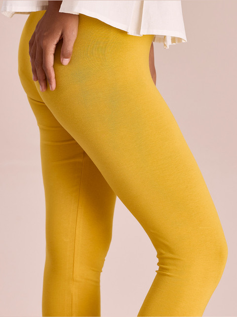 Go Colors Slim Fit Ankle Length Leggings - Image 5