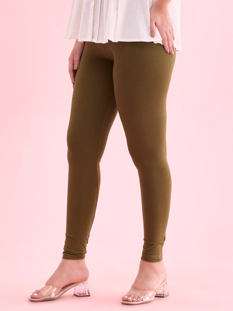 Go Colors Slim Fit Ankle Length Leggings - Image 2