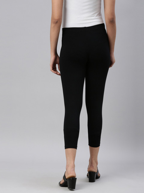 Go Colors Plus Size Slim-Fit Ankle Length Legging - Image 3