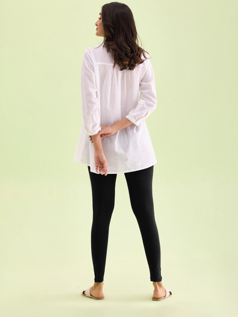 Go Colors Plus Size Slim-Fit Ankle-Length Leggings - Image 4