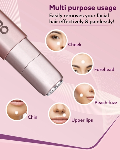 Agaro FHR170 Women Facial Hair Remover Epilator - Rose Gold - Image 5