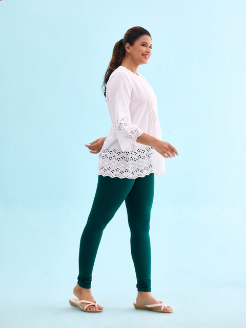 Go Colors Churidar-Length Leggings - Image 2