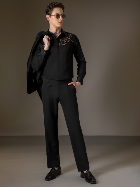 Banana Club Premium Slim Fit Embroidered Casual Shirt - Image 5