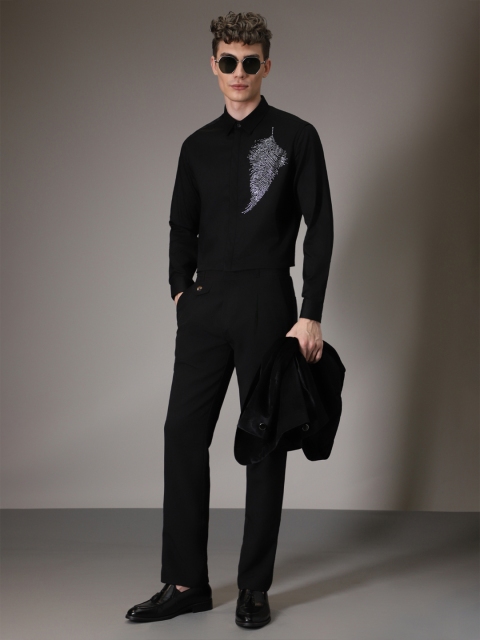 Banana Club Premium Slim Fit Embellished Casual Shirt - Image 5