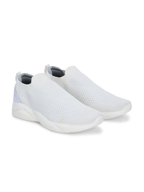 HRX by Hrithik Roshan Men Off White PU Foam Bounce Back Walking Shoes - Image 7