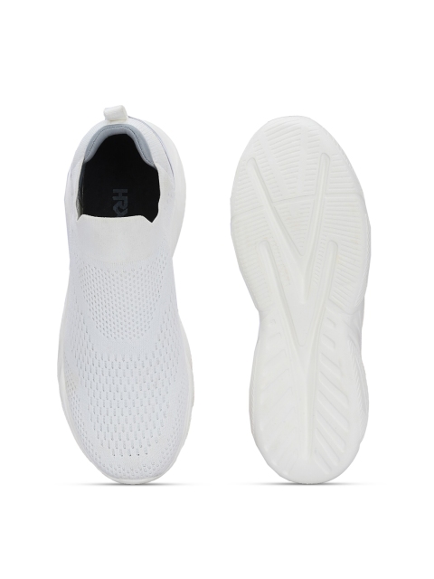 HRX by Hrithik Roshan Men Off White PU Foam Bounce Back Walking Shoes - Image 5