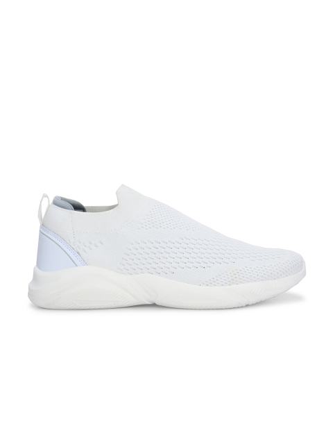 HRX by Hrithik Roshan Men Off White PU Foam Bounce Back Walking Shoes - Image 4