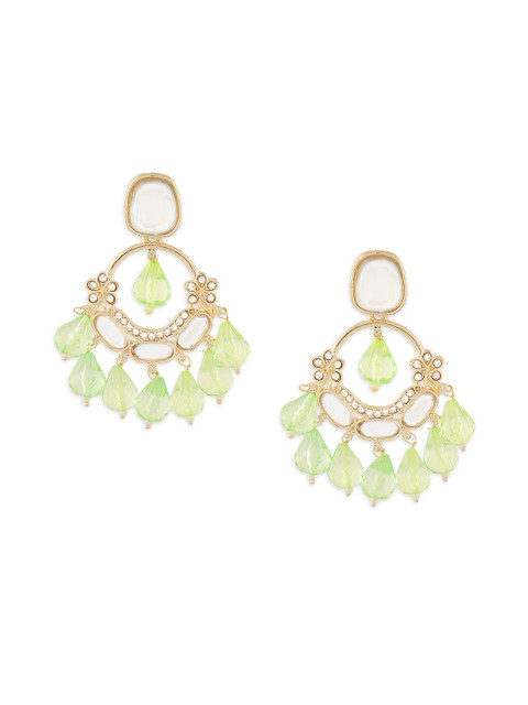 Zaveri Pearls Contemporary Drop Earrings - Image 3