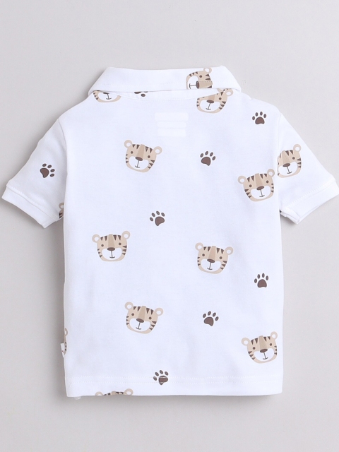 BUMZEE Boys Printed T-shirt with Shorts - Image 3