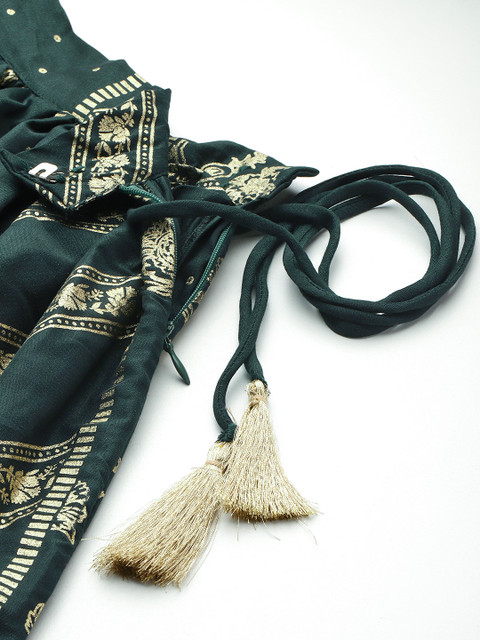 Sangria Ethnic Printed Ready to Wear Lehenga Choli - Image 3