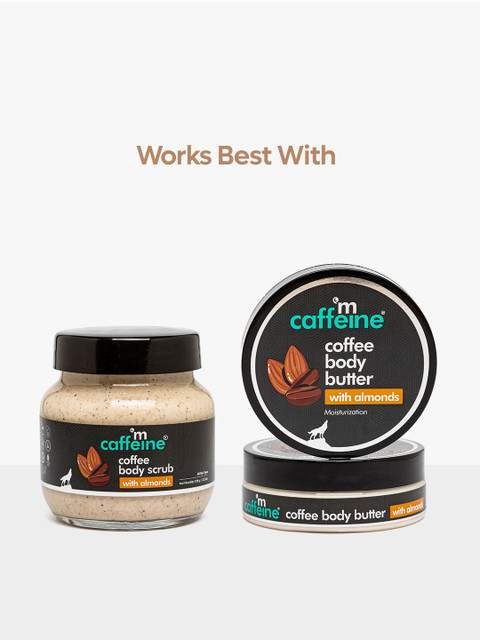 MCaffeine Coffee Body Scrub With Almonds - 100g - Image 3