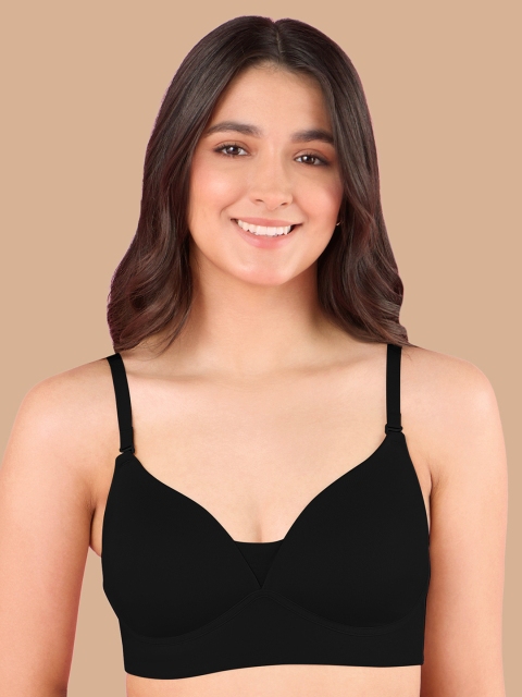 Nykd by Nykaa Adapt360deg Lift & Support Padded Non Wired Barely There T-Shirt Bra NYB362
