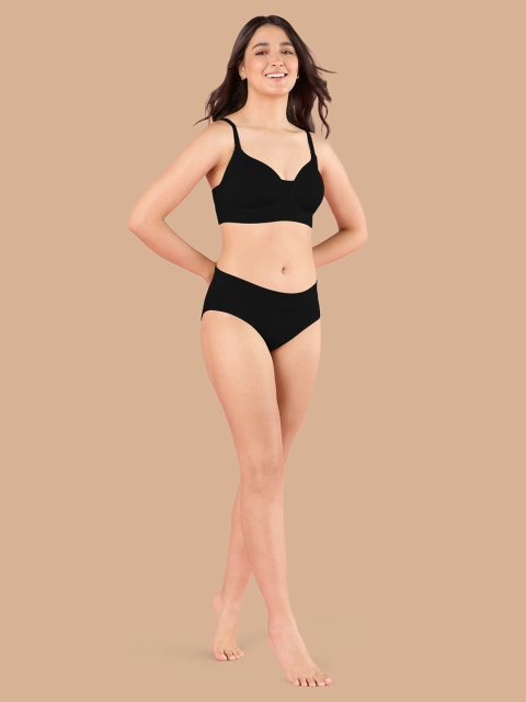 Nykd by Nykaa Adapt360deg Lift & Support Padded Non Wired Barely There T-Shirt Bra NYB362 - Image 3