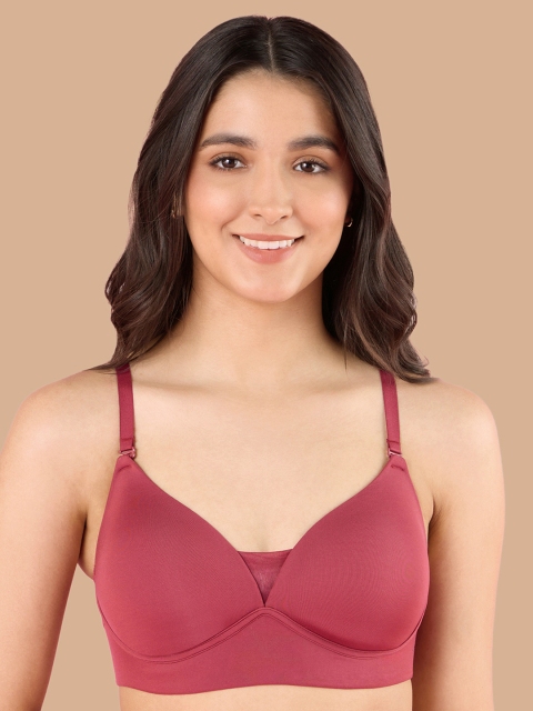 Nykd by Nykaa Adapt360deg Lift & Support Padded Non Wired Barely There T-Shirt Bra NYB362
