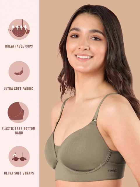 Nykd by Nykaa Adapt360deg Lift & Support Padded Non Wired Barely There T-Shirt Bra NYB362 - Image 4